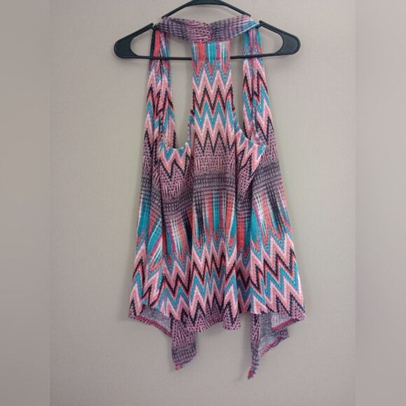 Self Esteem Sleeveless Vest Cardigan Size Large - Picture 3 of 6